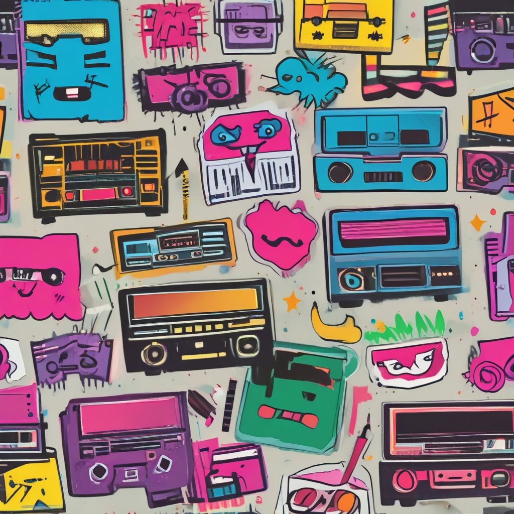 80s themed image 1