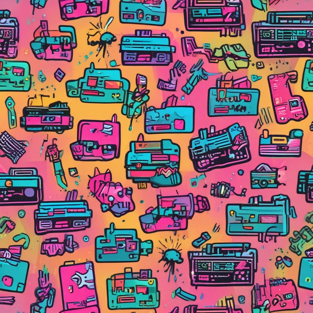 80s themed image 7